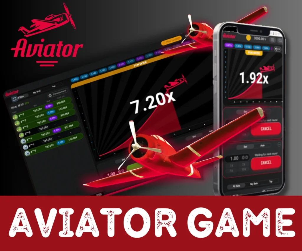 Aviator game interface showing multiplier rise