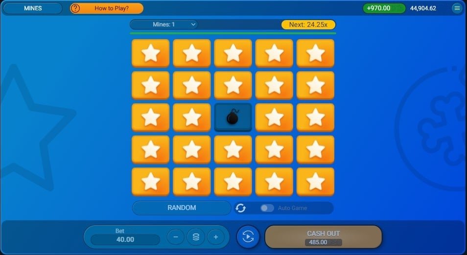 Mines game Pakistan 2025