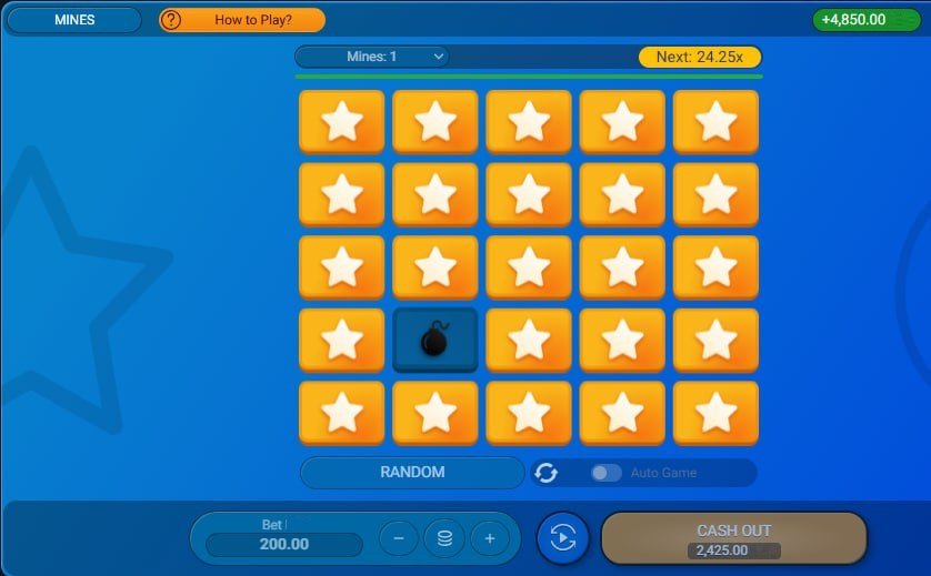 Mines game Pakistan 2025